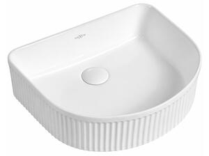 Mexen Grovo rebrasta ugradbena umivaonik 40 x 35 cm, bijela - 22304000
