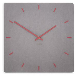 Zidni sat Luxhora Pura Square Light Grey 11 boja