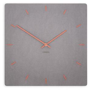 Zidni sat Luxhora Pura Square Light Grey 11 boja