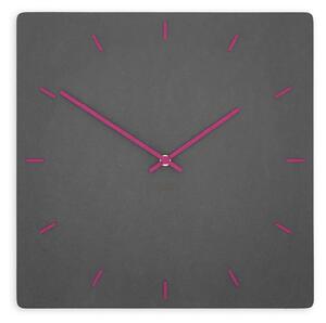 Zidni sat Luxhora Pura Square Black 11 boja