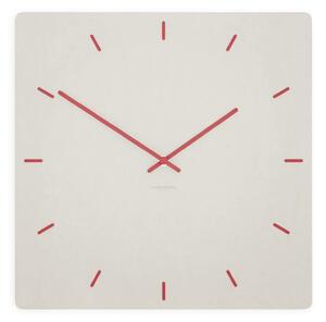 Zidni sat Luxhora Pura Square White 11 boja