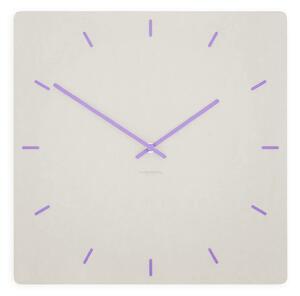 Zidni sat Luxhora Pura Square White 11 boja