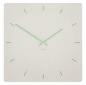 Zidni sat Luxhora Pura Square White 11 boja