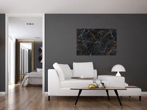Poslikava - črni marmor (90x60 cm)