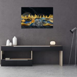 Slika - Zlate gore (90x60 cm)