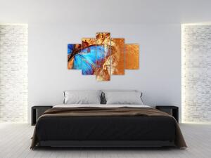 Slika - modri metulj (150x105 cm)