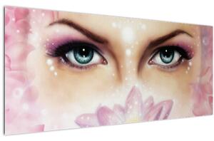 Slika - Očarljive oči (120x50 cm)