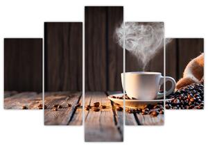 Slika - Čas za kavo (150x105 cm)