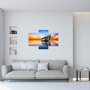 Slika - Zora nad brodolomcem (90x60 cm)