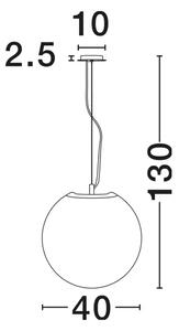 NEVOSO VISILICA E27 /IP20/BIJELA NL920422