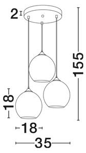 BLAZE VISILICA E27 /IP20/BAKAR NL8142681