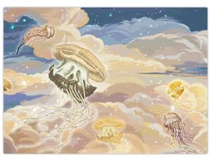 Slika - Nebeška meduza (70x50 cm)