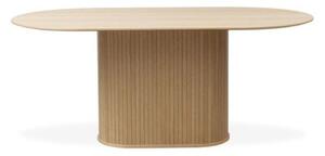 Blagovaonski stol s pločom stola u dekoru hrasta 95x180 cm Nola – Unique Furniture