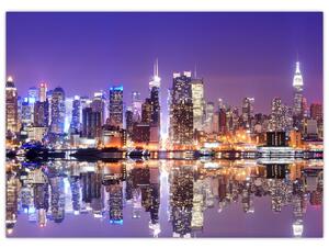 Staklena slika Manhattana (70x50 cm)