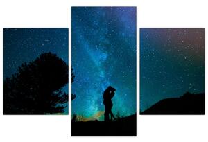 Slika - Susret pod zvijezdama (90x60 cm)