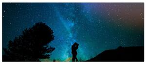 Slika - Susret pod zvijezdama (120x50 cm)