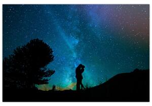 Slika - Susret pod zvijezdama (90x60 cm)