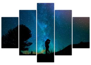 Slika - Susret pod zvijezdama (150x105 cm)