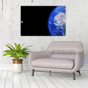Slika Mjeseca i Zemlje (90x60 cm)