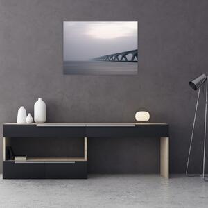 Slika mosta u magli (70x50 cm)