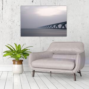 Slika mosta u magli (90x60 cm)