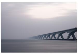 Slika mosta u magli (90x60 cm)
