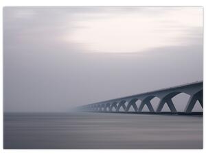 Slika mosta u magli (70x50 cm)