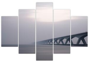 Slika mosta u magli (150x105 cm)