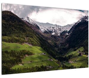 Slika - Dolina pod planinama (90x60 cm)