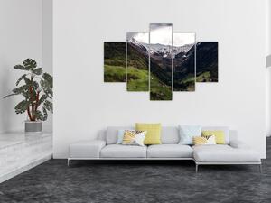 Slika - Dolina pod planinama (150x105 cm)