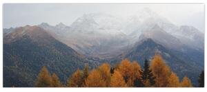 Slika - Pogled na planinske grebene (120x50 cm)
