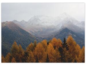 Slika - Pogled na planinske grebene (70x50 cm)