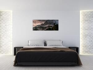 Slika stjenovitih planina (120x50 cm)