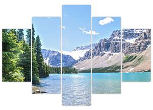 Slika Alpskog jezera (150x105 cm)
