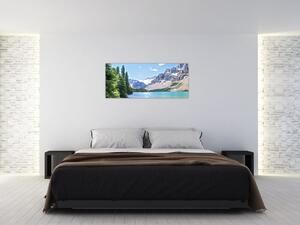 Slika Alpskog jezera (120x50 cm)
