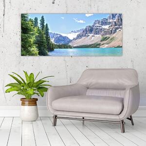 Slika Alpskog jezera (120x50 cm)