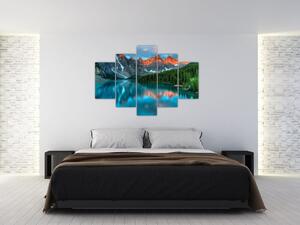 Slika tirkiznog jezera (150x105 cm)