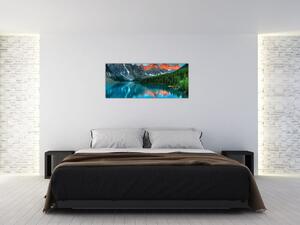 Slika tirkiznog jezera (120x50 cm)