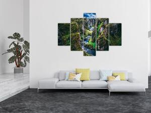 Slika - Rijeka u kamenoj dolini (150x105 cm)