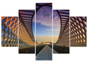 Slika moderne arhitekture mosta (150x105 cm)