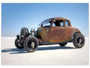 Slika automobila u pustinji (70x50 cm)