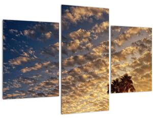 Slika - Palme među oblacima (90x60 cm)