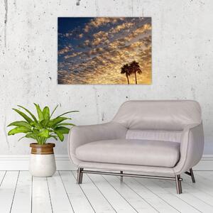 Slika - Palme među oblacima (70x50 cm)