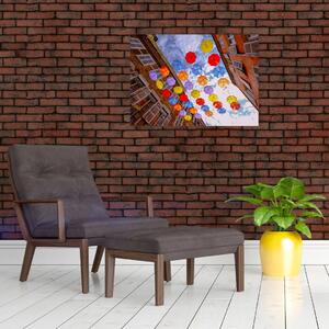 Slika šarenih kišobrana (70x50 cm)