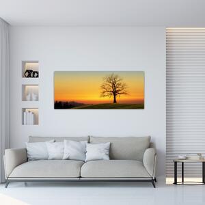 Slika stabla u polju (120x50 cm)