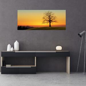 Slika stabla u polju (120x50 cm)