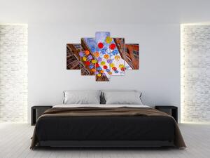 Slika šarenih kišobrana (150x105 cm)