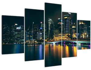 Slika noćnog Singapura (150x105 cm)