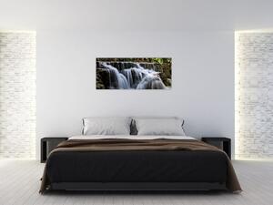 Slika vodopada u džungli (120x50 cm)