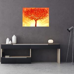 Slika - Drvo obasjano suncem (70x50 cm)